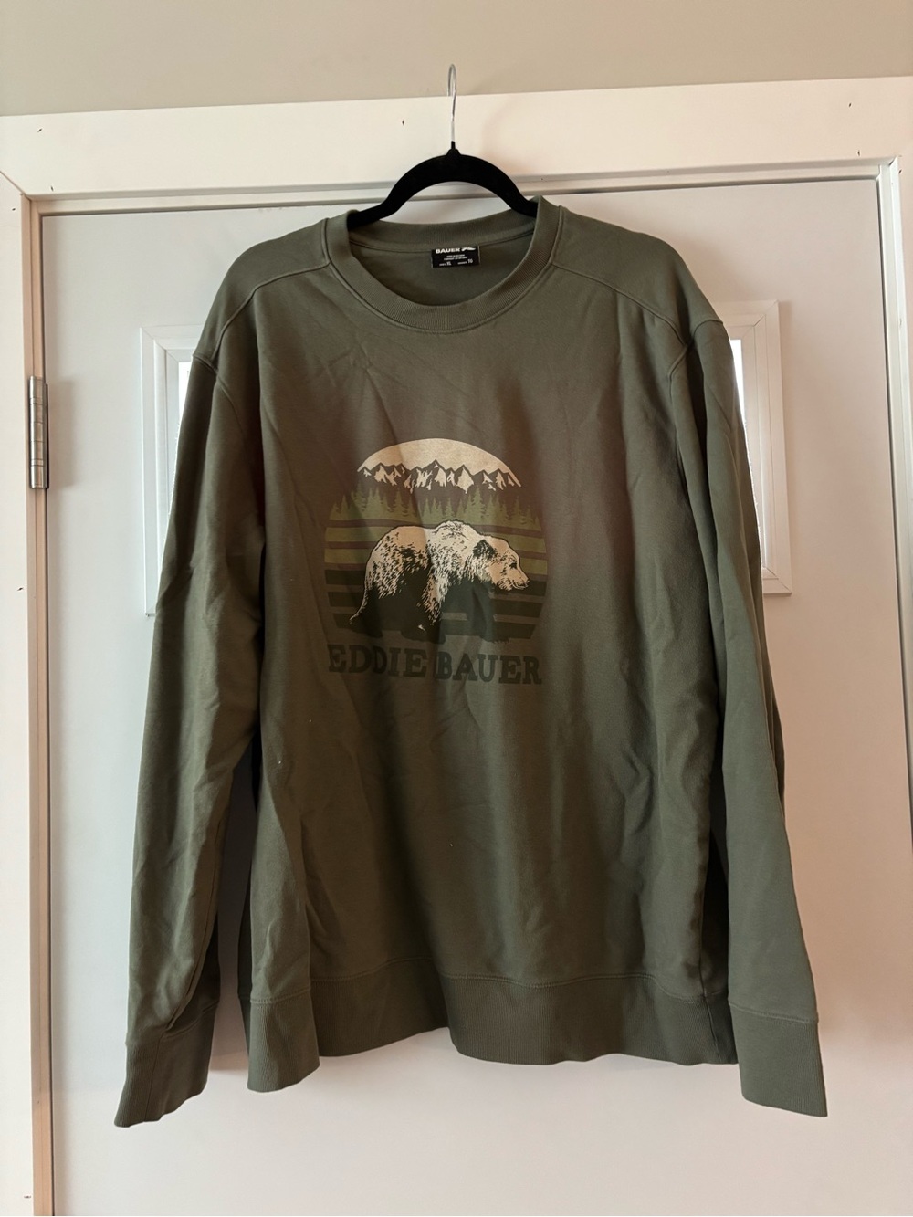 Eddie Bauer Bear Crewneck Sweatshirt